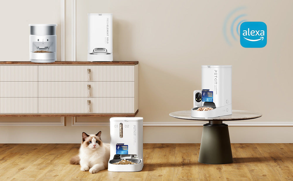 PETKIT Smart Feeders Family Now Works with Alexa for Instant, On-Demand Feeding