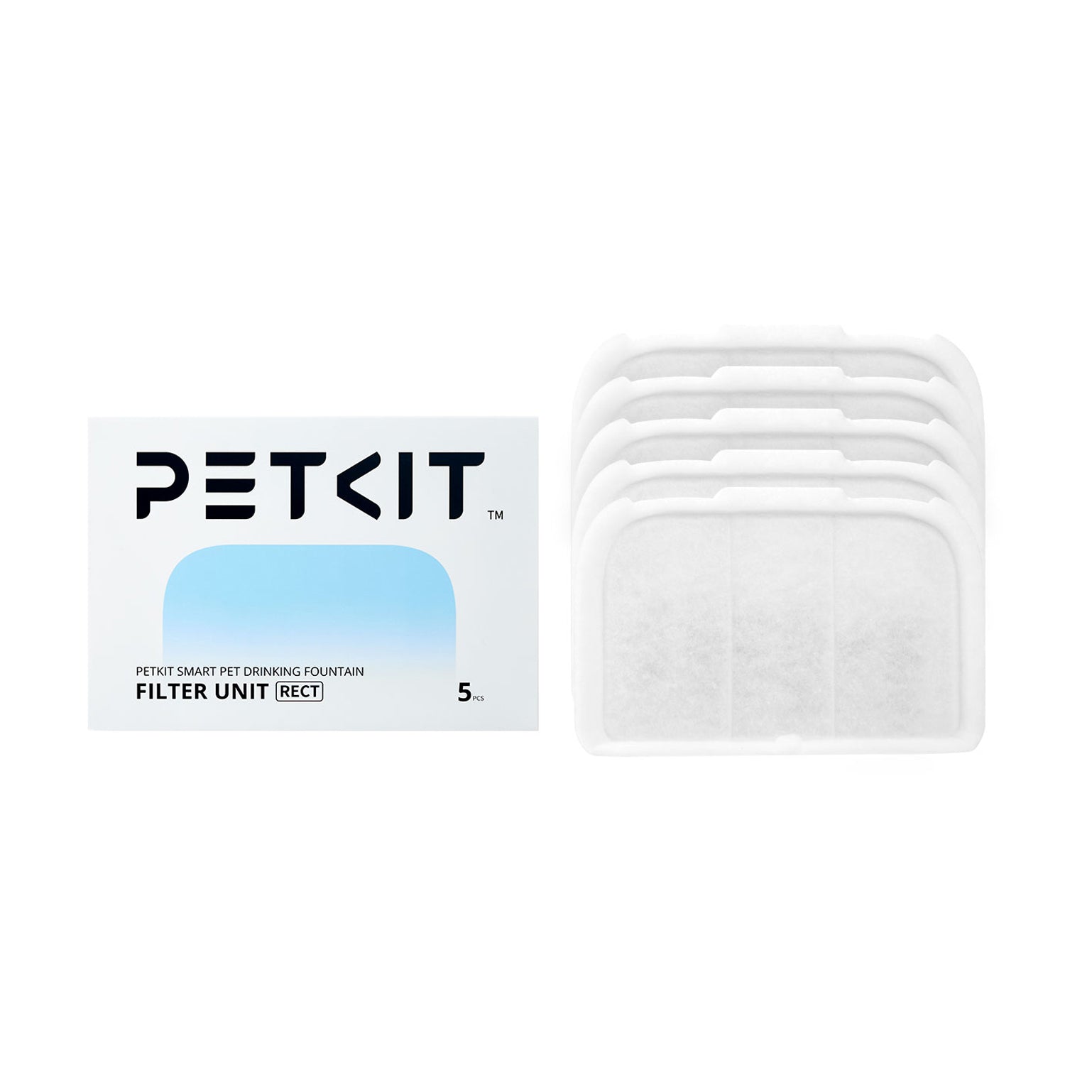 5PCS PETKIT Filter Unit RECT