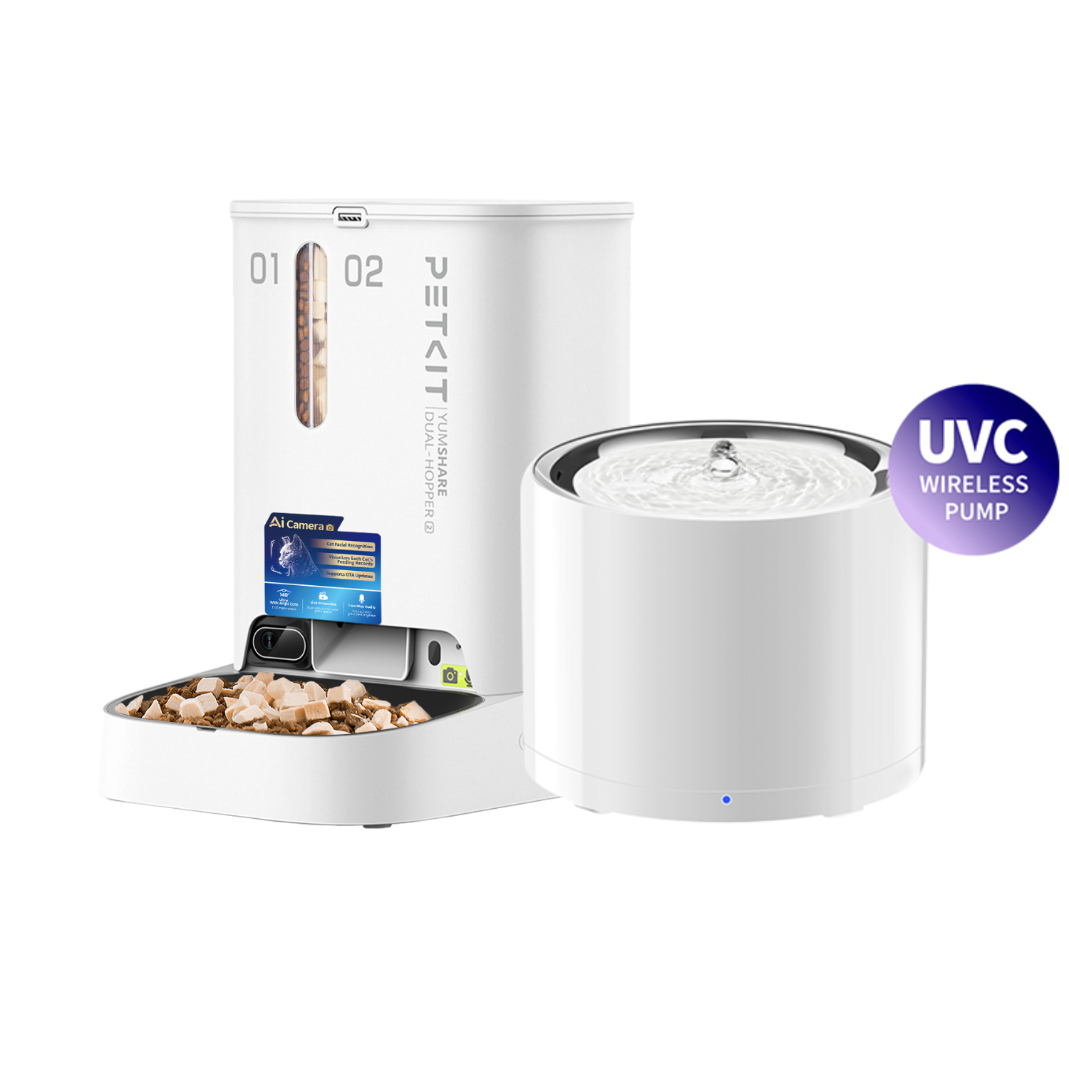 YumShare Dual Hopper 2+EverSweet Fountain