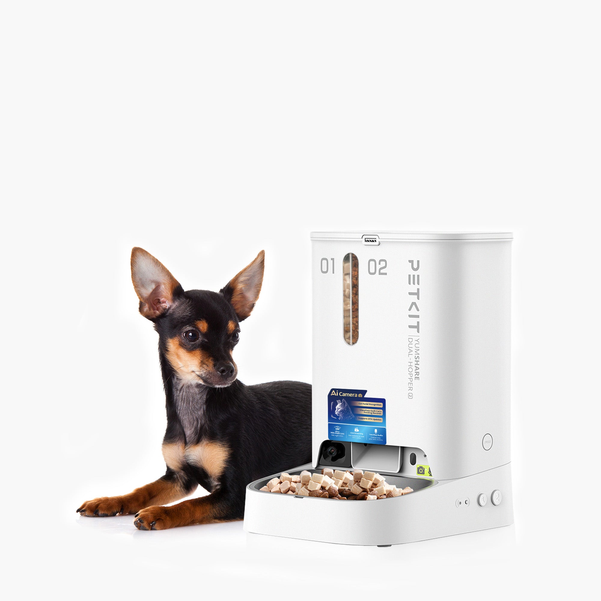 Intelligent pet smart feeder collection