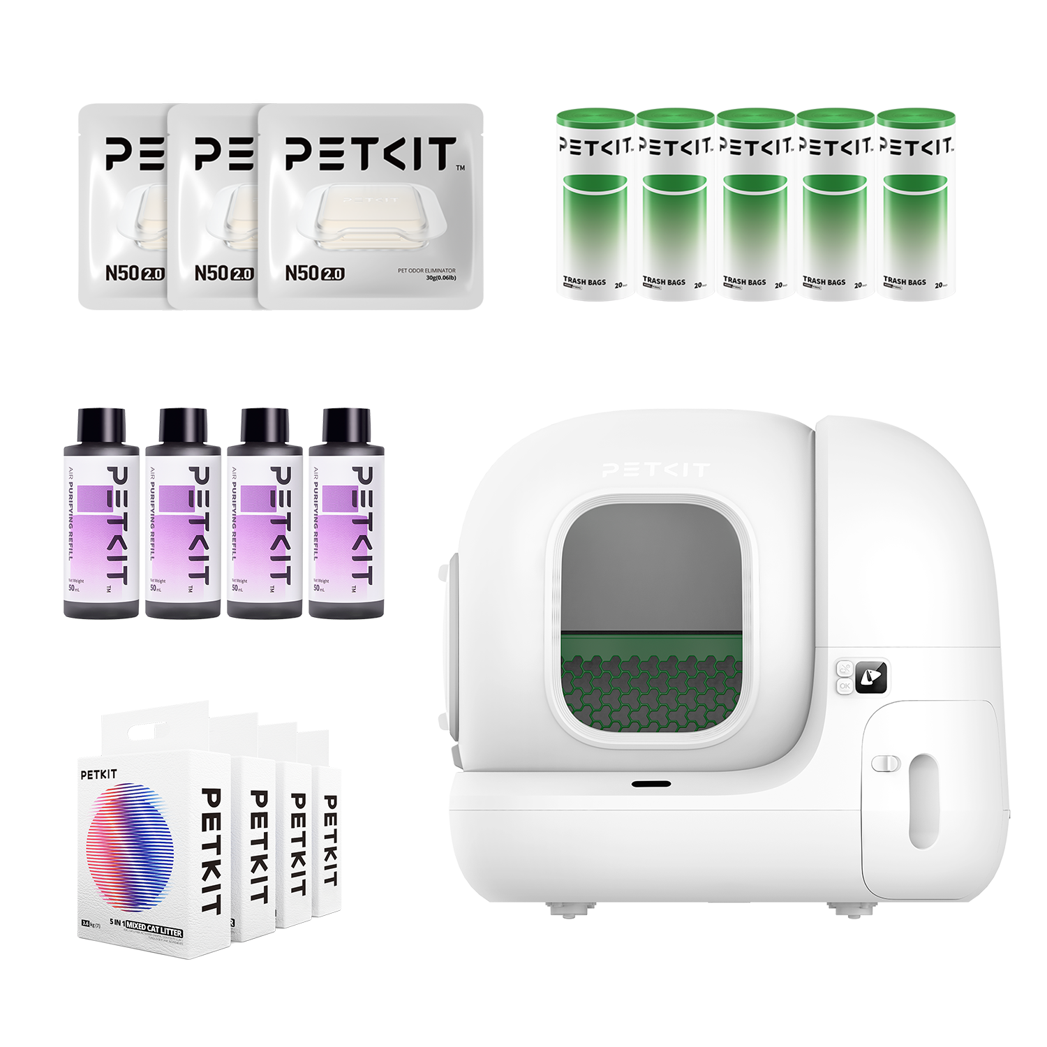 【レイン】PETKIT PURA MAX PuraMax 2 Automatic Cat Litter Box