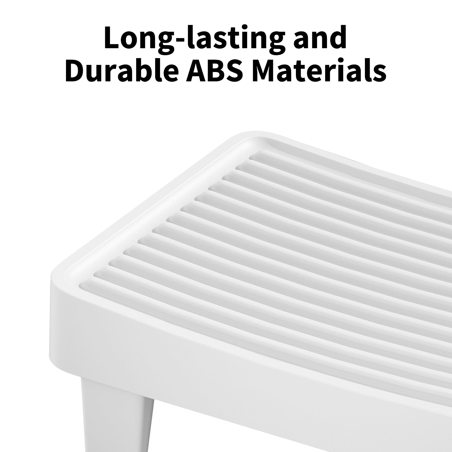 Easy-Step Pedal made of durable ABS materials for long-lasting use