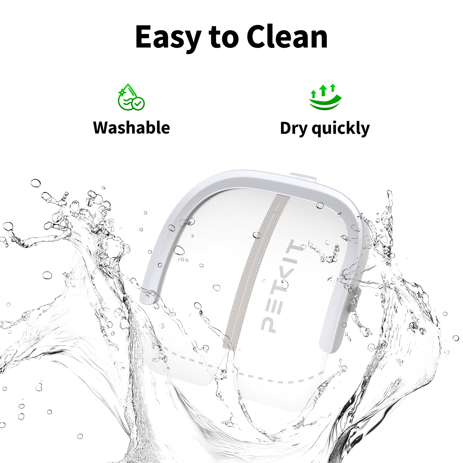 Magnetic dustproof curtain 3.0 rinsed with water, easy to clean