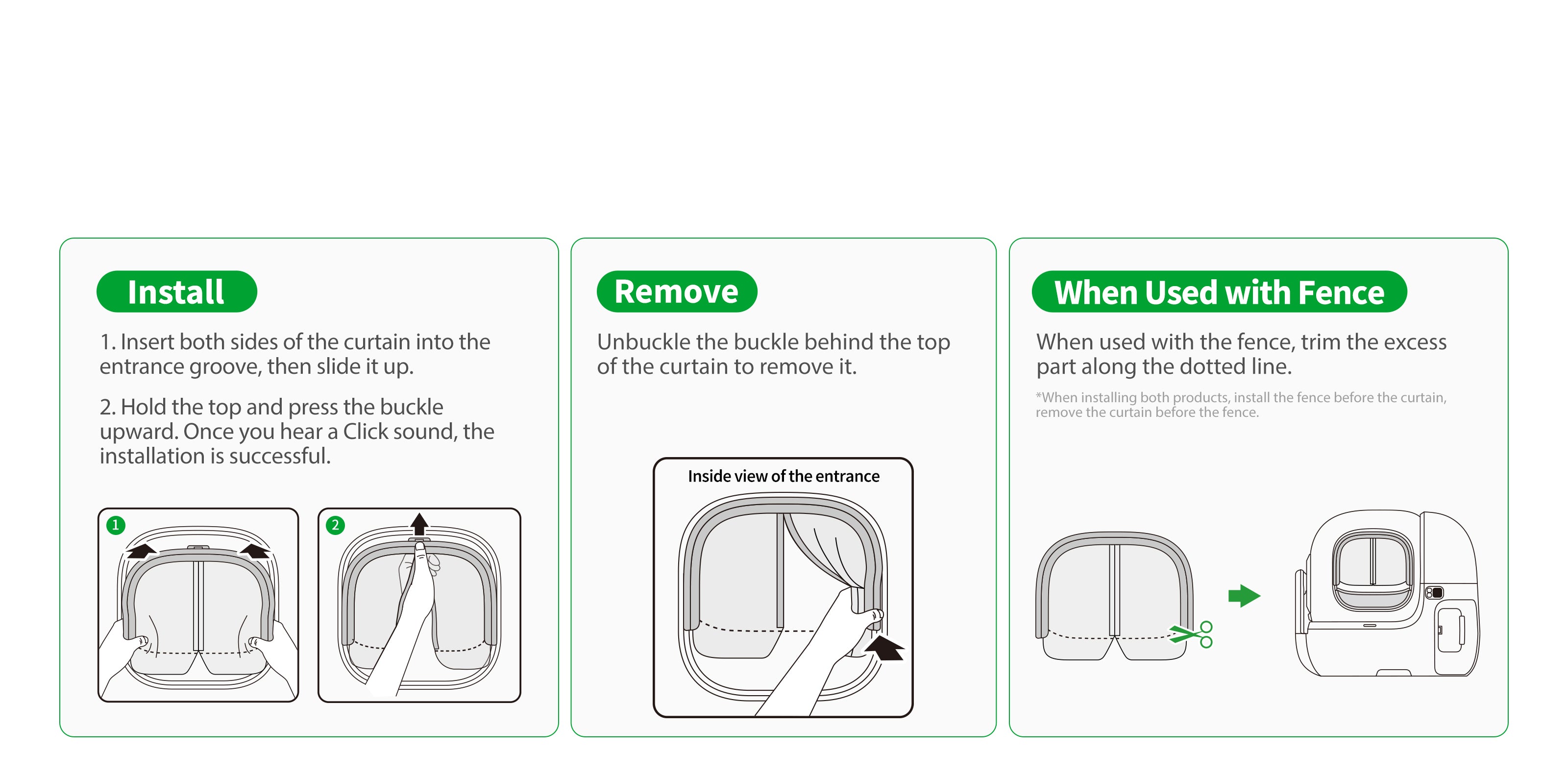 Step-by-step installation of the magnetic dustproof curtain for PUROBOT MAX PRO 2