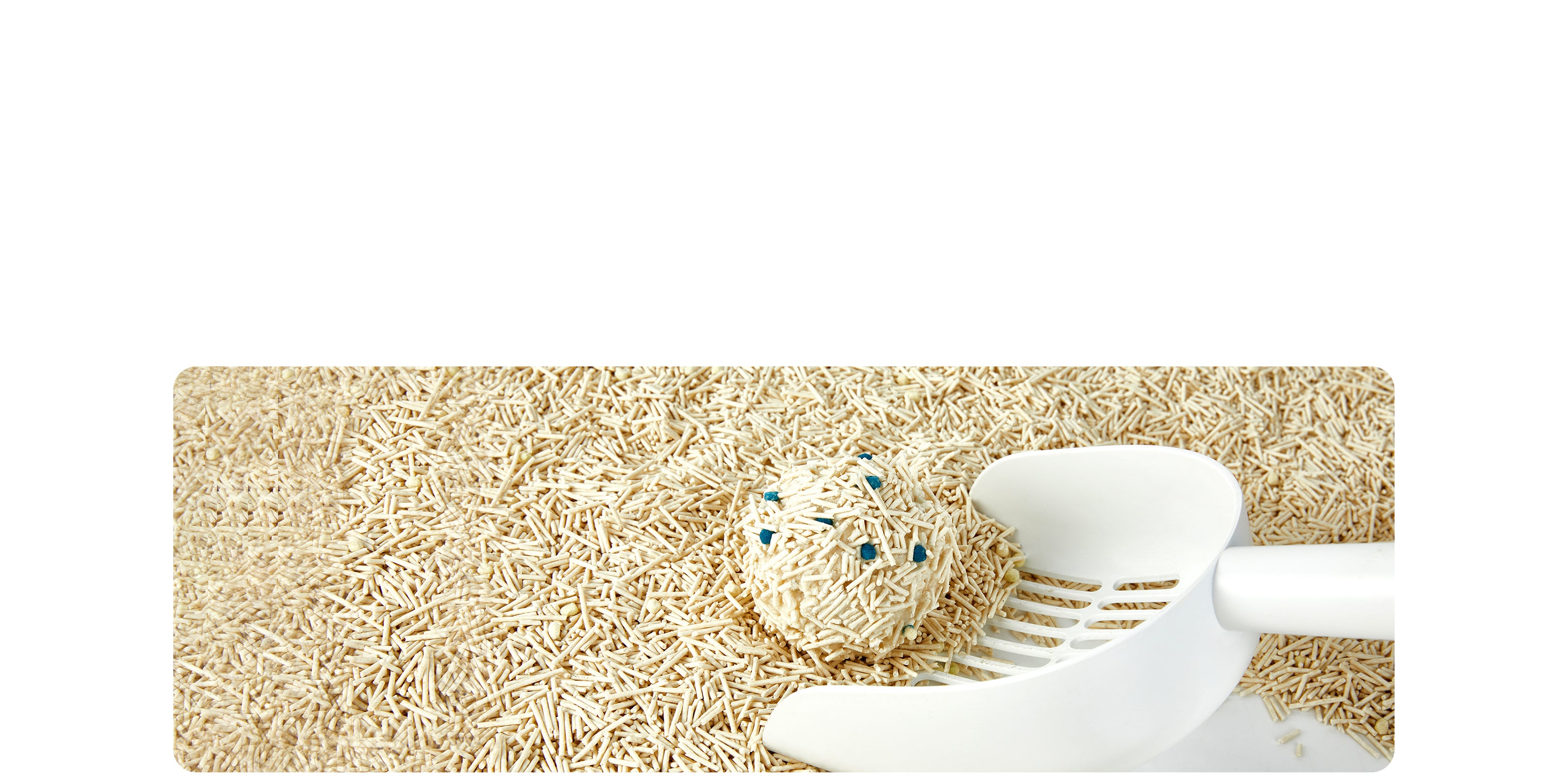 Occult Blood Test Mixed Cat Litter with 70% tofu and 29% bentonite for fast moisture absorption, tight clumping and minimal odor