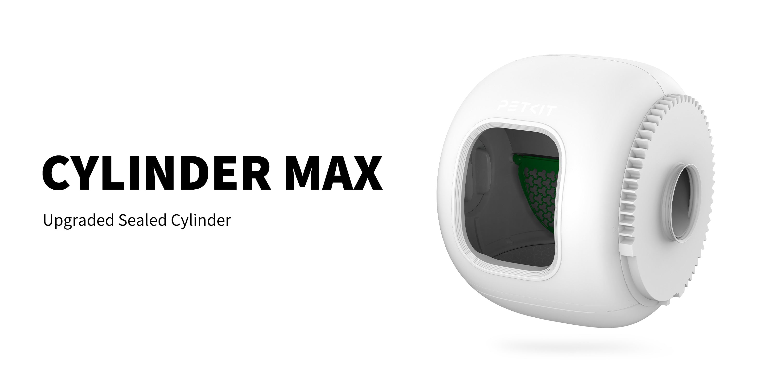 PuraMax 2 Cylinder Max upgraded sealed cylinder designed for enhanced leak prevention and easier maintenance