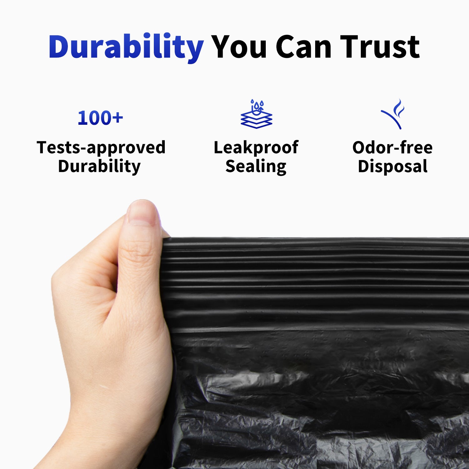 Refill Ring made with durable, leak-proof materials tested for long-lasting, odor-free performance