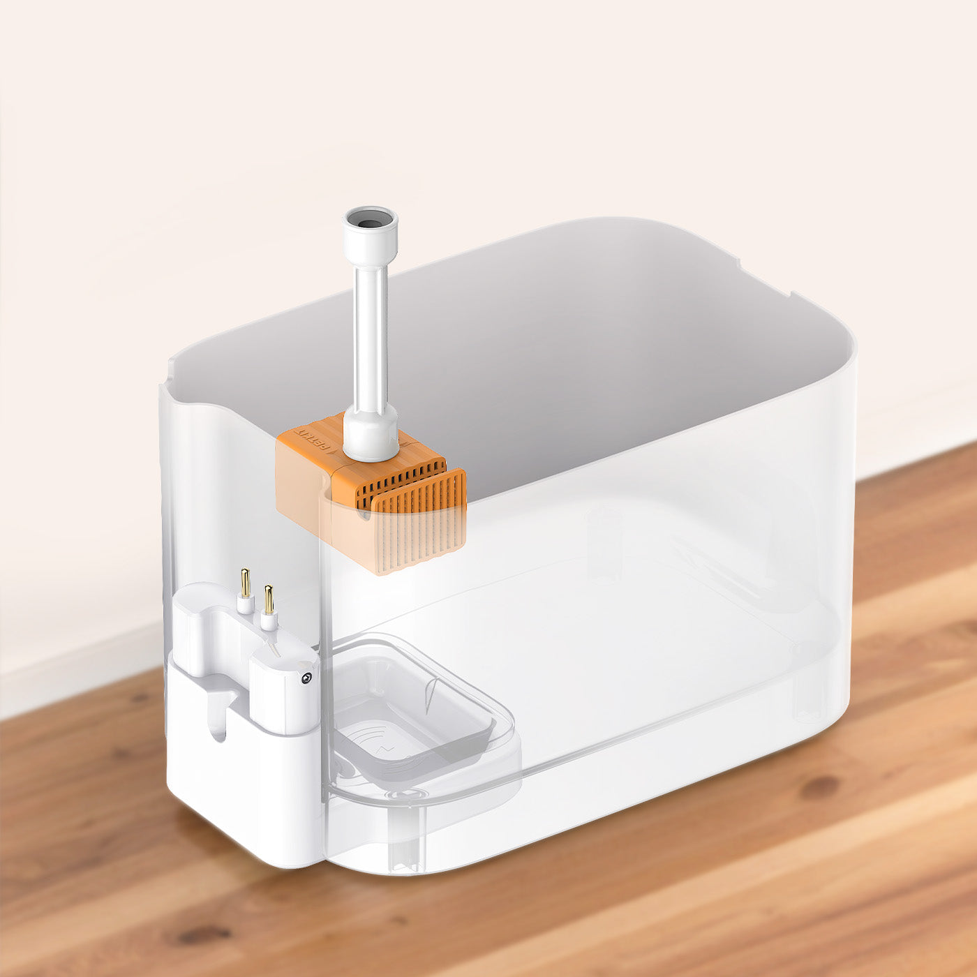Wireless water pump FFT1-2 wireless detachable design makes cleaning pump and tank effortless