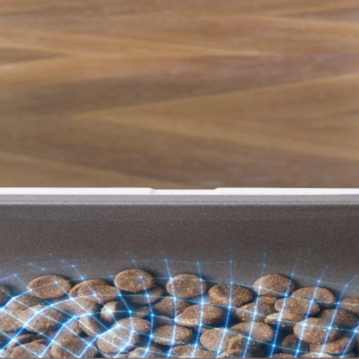 PETKIT YumShare Dual-hopper Automatic Cat Feeder with Camera monitoring remaining food to prevent surplus and keep food fresh