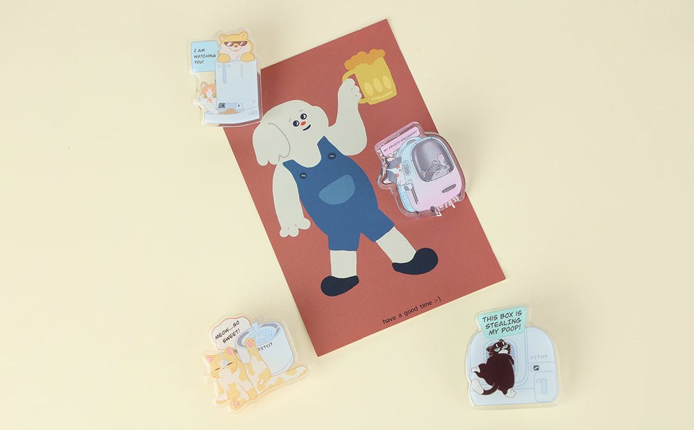 PETKIT Limited Paws & Claws Magnet Collection — Meet The Team - PETKIT