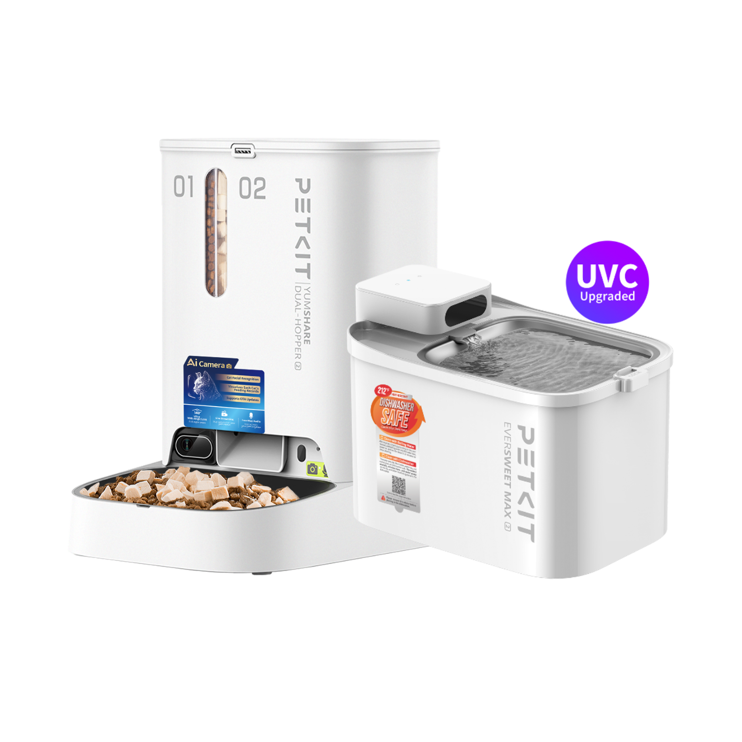 YumShare Dual Hopper 2+EverSweet Fountain