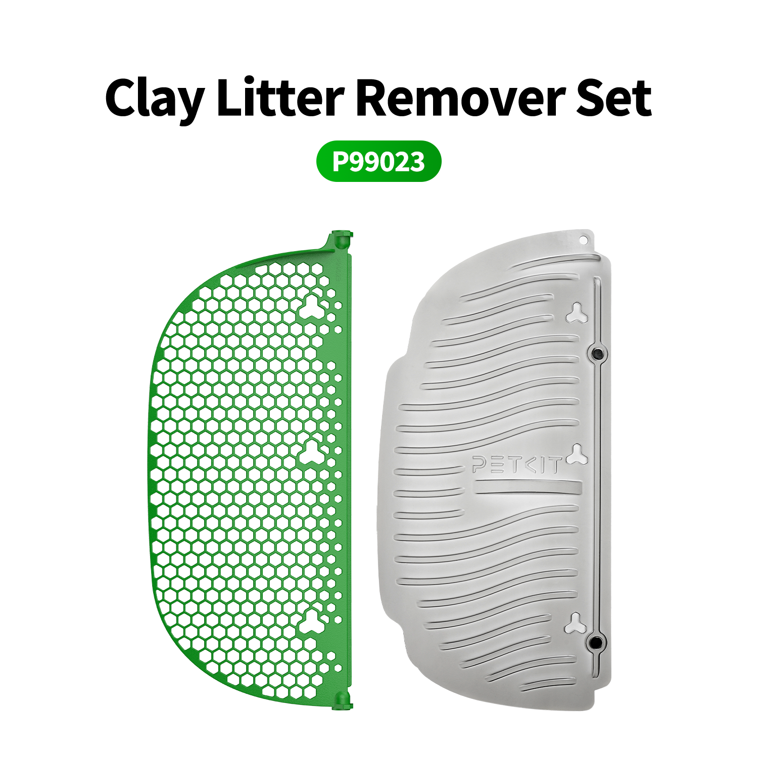 The filter screen is suitable for fine-granule cat litter like bentonite and clay litter. When used together, they effectively clean all the litter in the petkit pura max 2 automatic litter box.