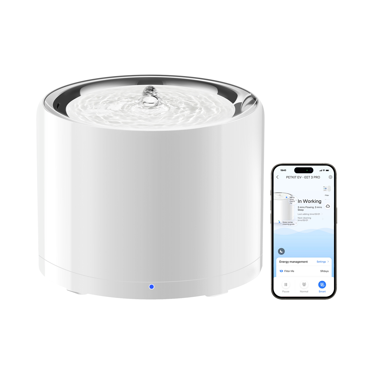 EverSweet Pro Pet Water Fountain - Main Image