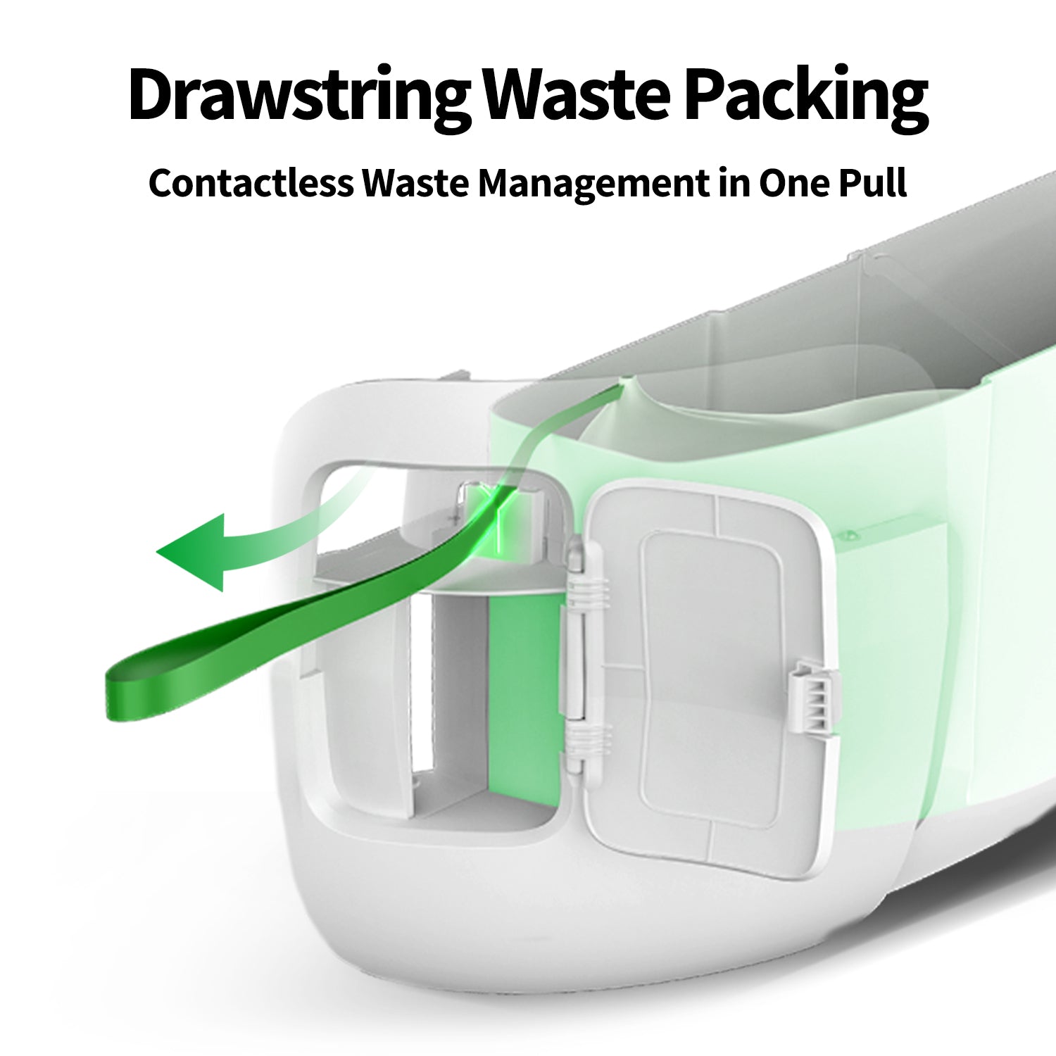 Purobot Max Pro contactless waste packing