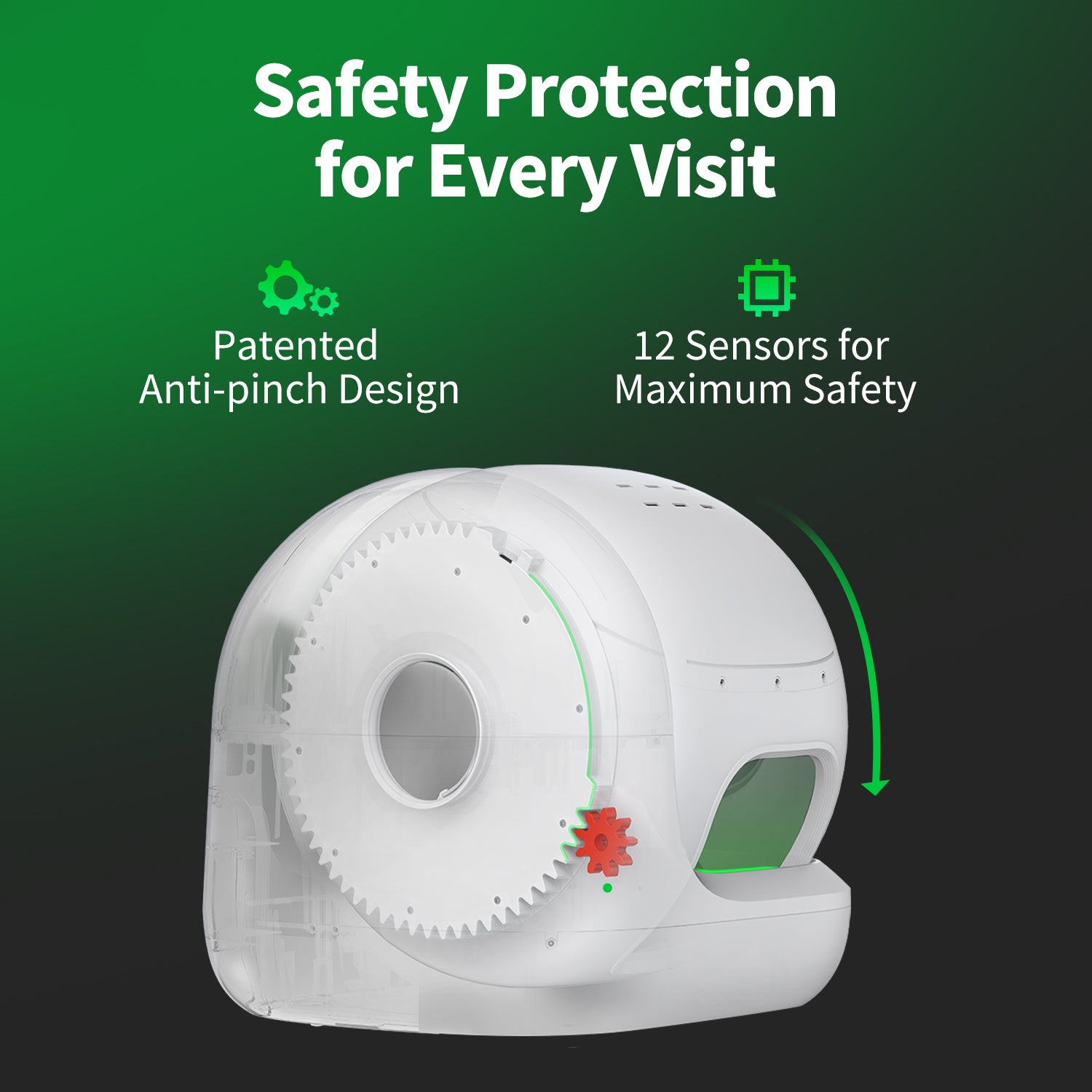 Purobot Max Pro safety protection