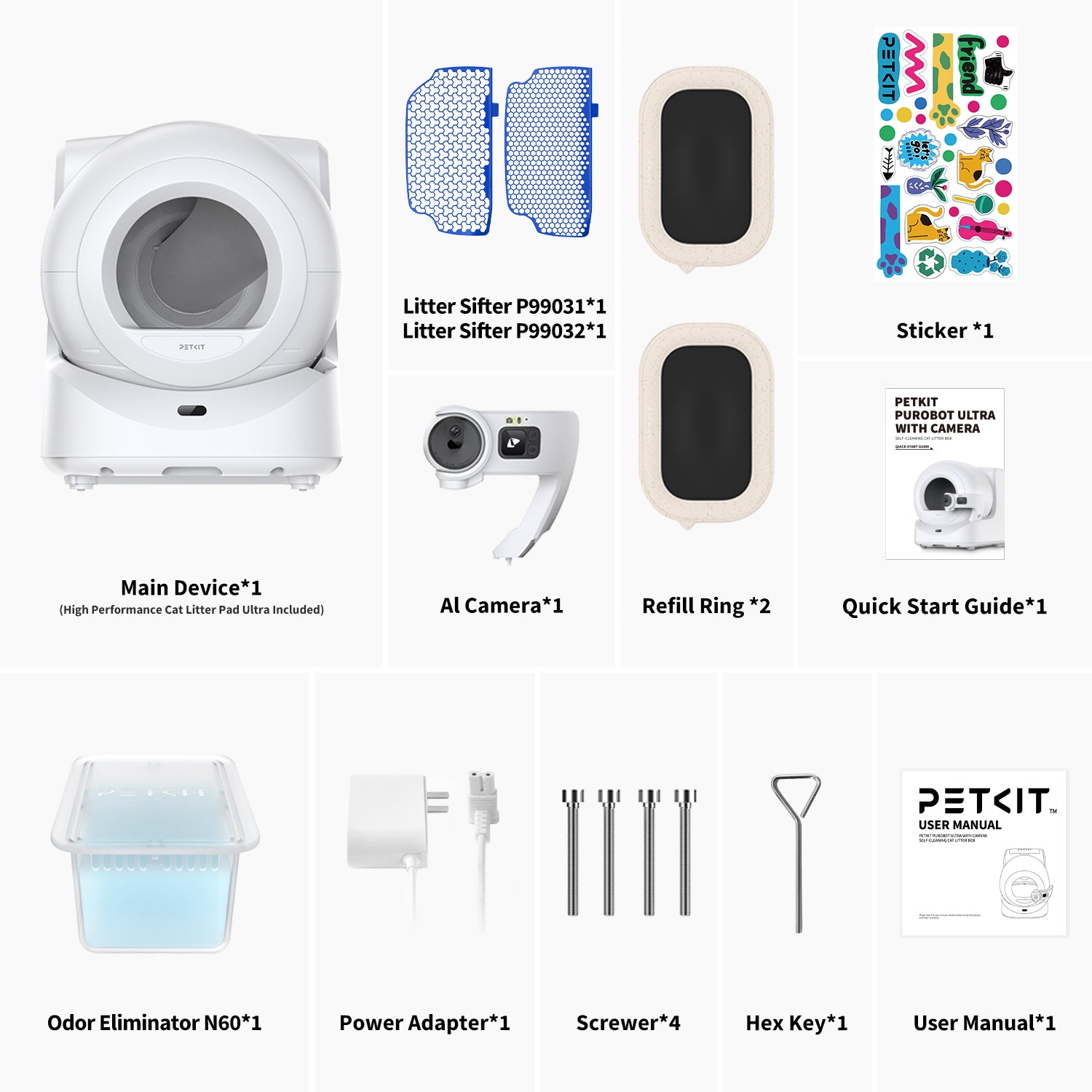 Purobot Ultra package list