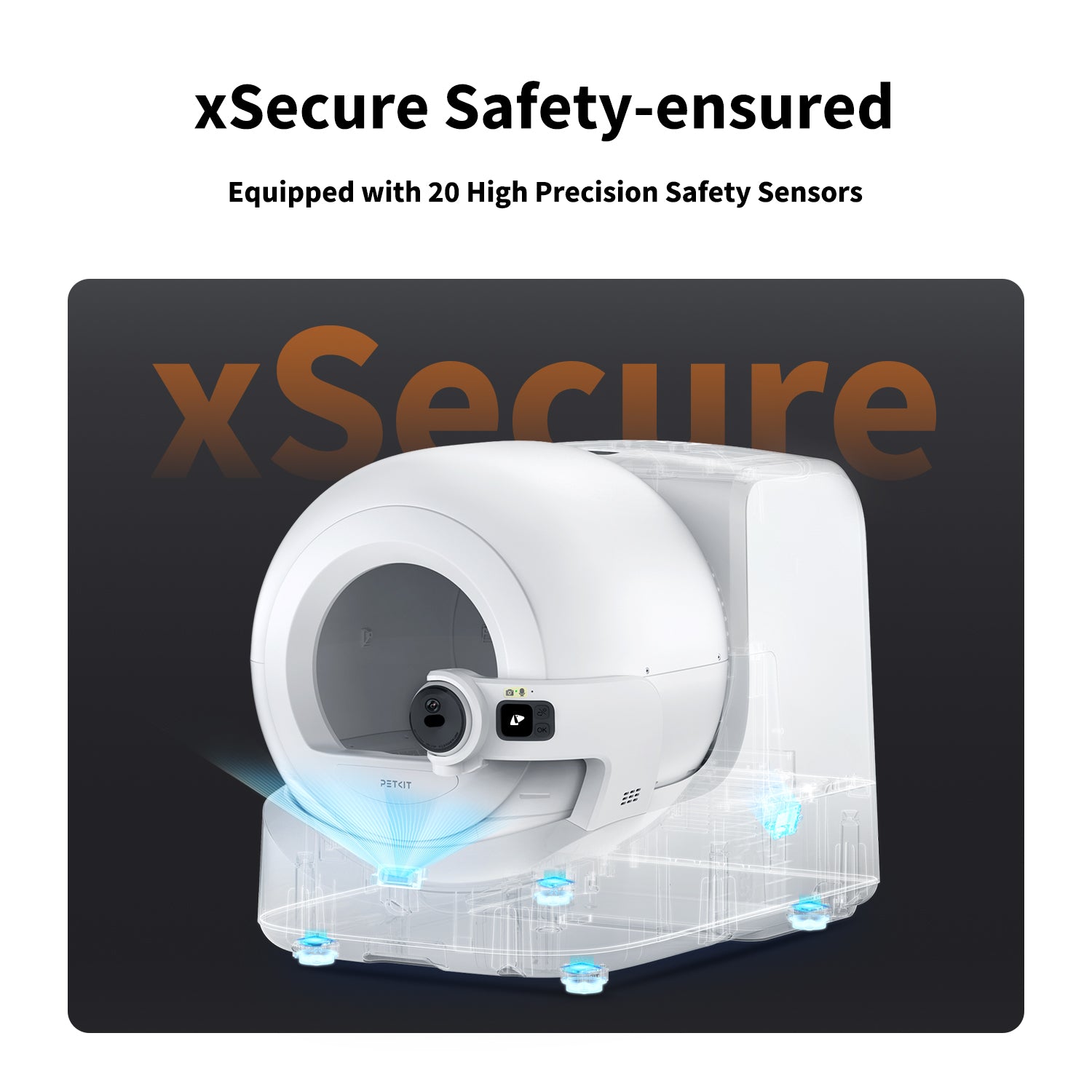 Purobot Ultra xsecure safe sensors