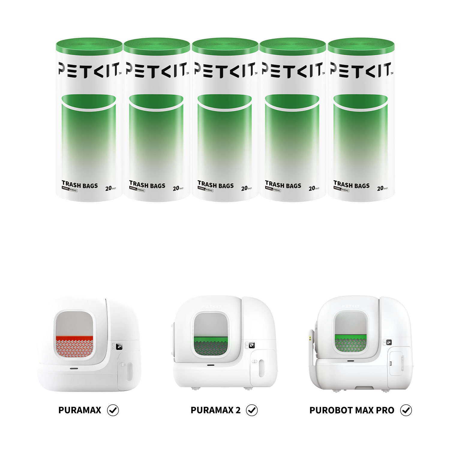 Trash Bags for PETKIT Cat Litter Box