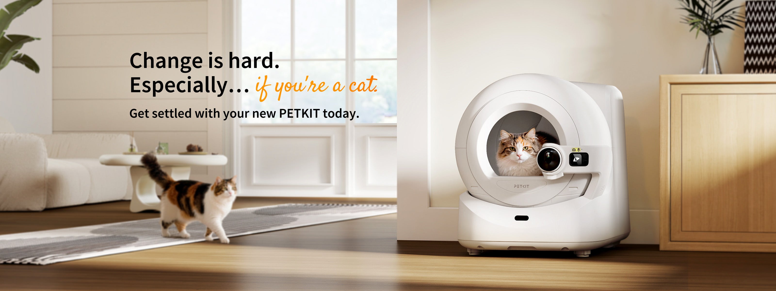 Guide your cat to a stress-free transition with the Purobot Ultra Automatic Cat Litter Box and follow easy, cat-tested steps to help your cat get used to automatic litter boxes