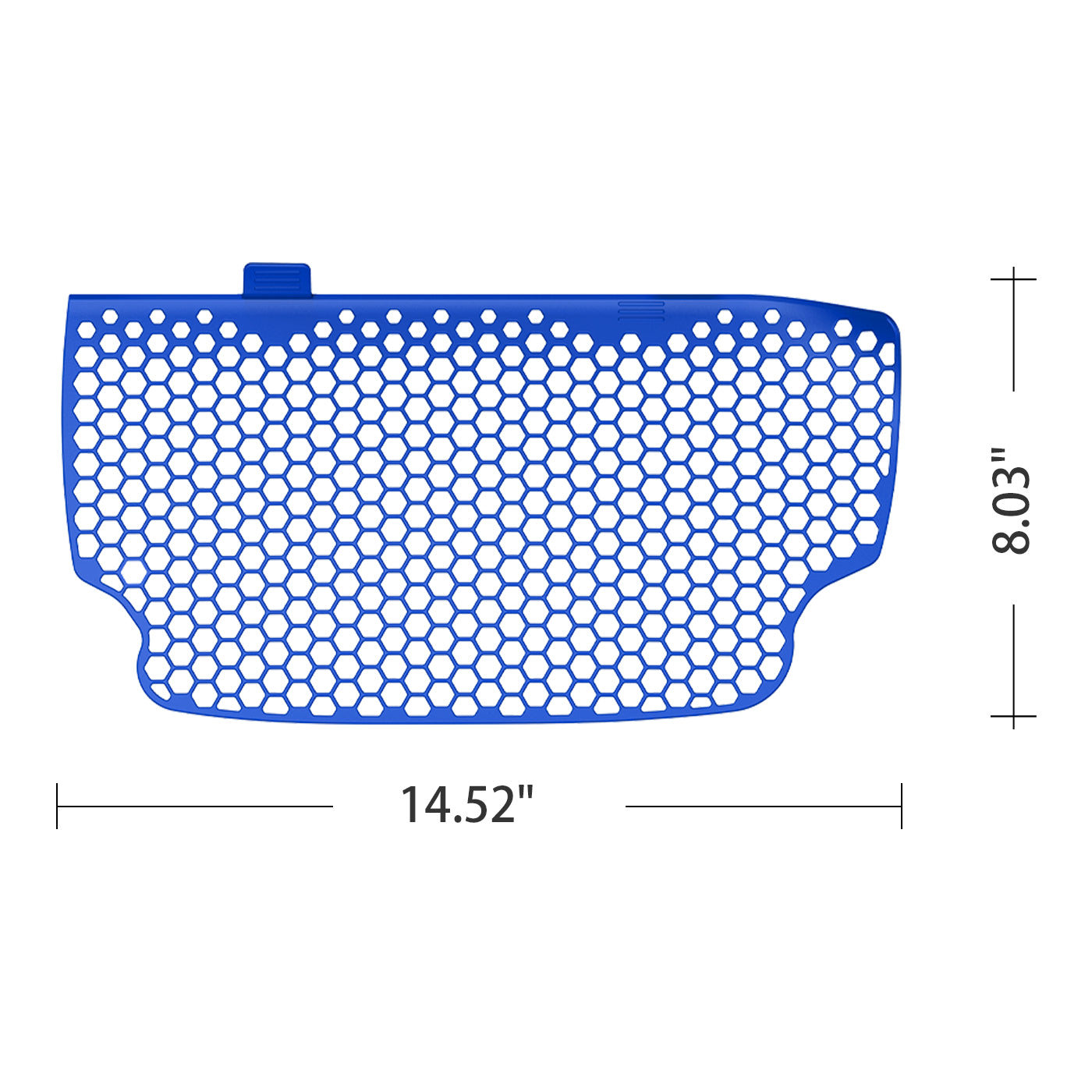 Dimensions of Clay Cat Litter Sifter P99032 designed for Purobot Ultra