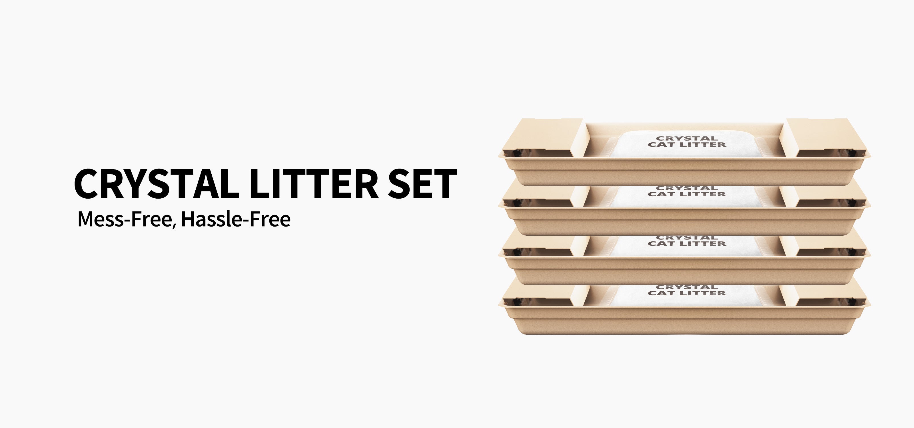 PETKIT Crystal Litter Set - 4 Pack