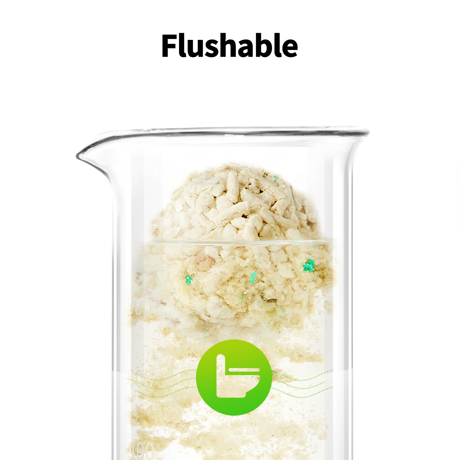 flushable Tofu Mixed Cat Litter