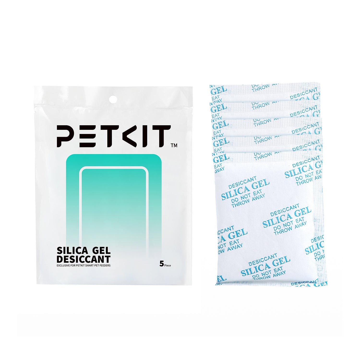 PETKIT desiccant single pack with inner sachets for efficient moisture absorption and extended freshness