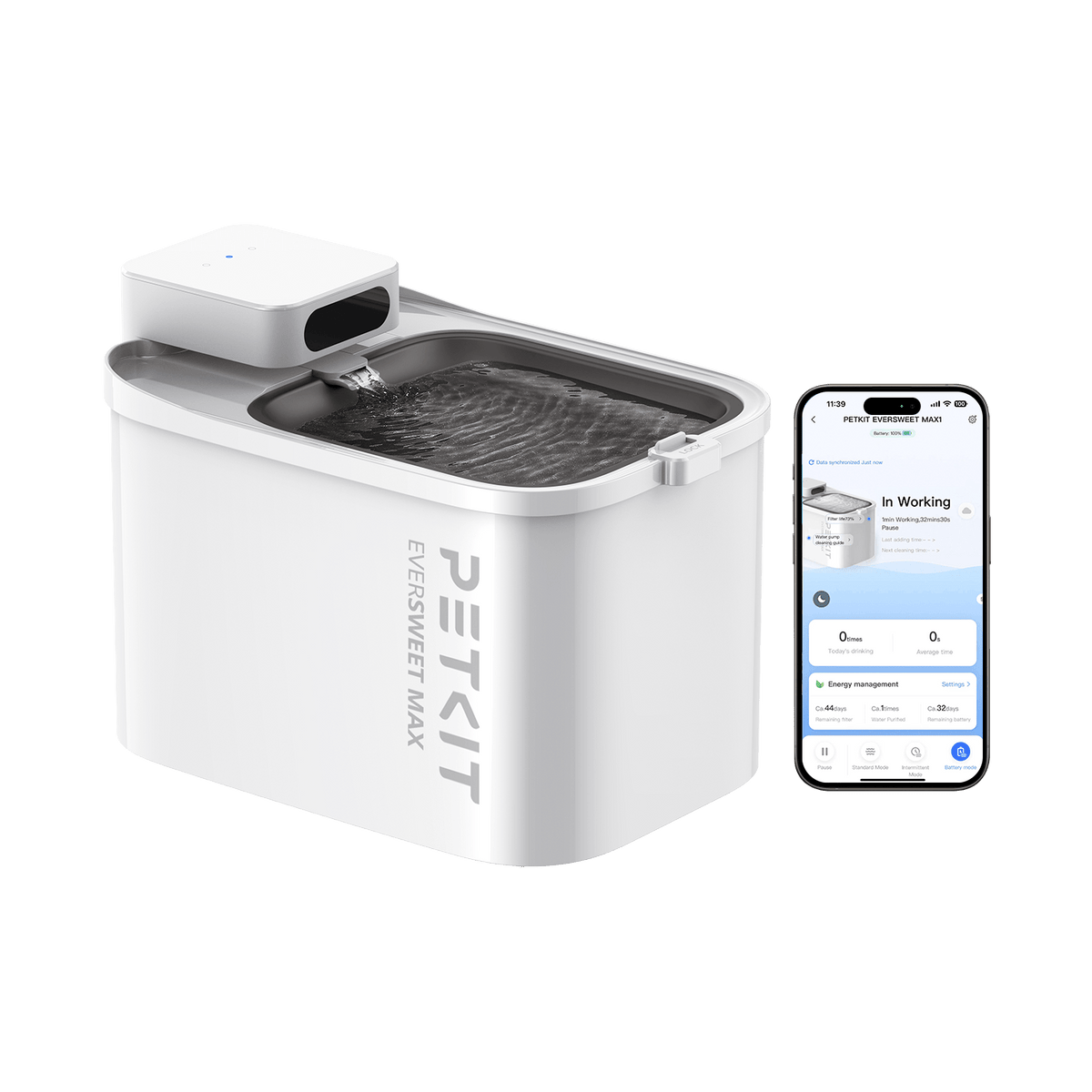PETKIT 自動給水器 MAX petkit-eversweet-max-cordless-