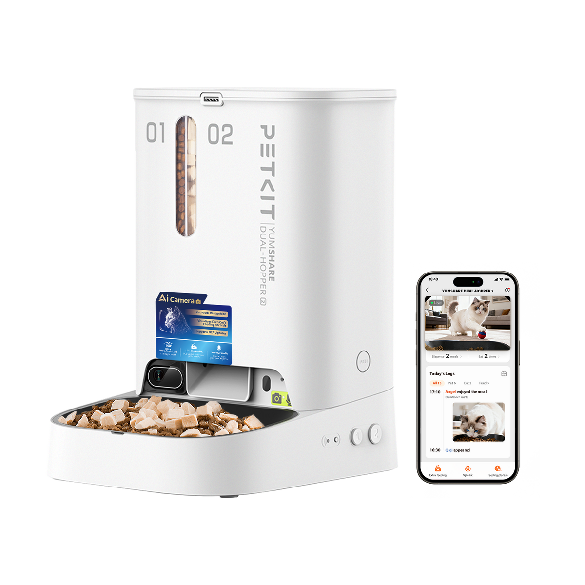 かるぴすページ PETKIT YUMSHARE DUAL-HOPPER petkit-yumshare-dual-hopper-2-