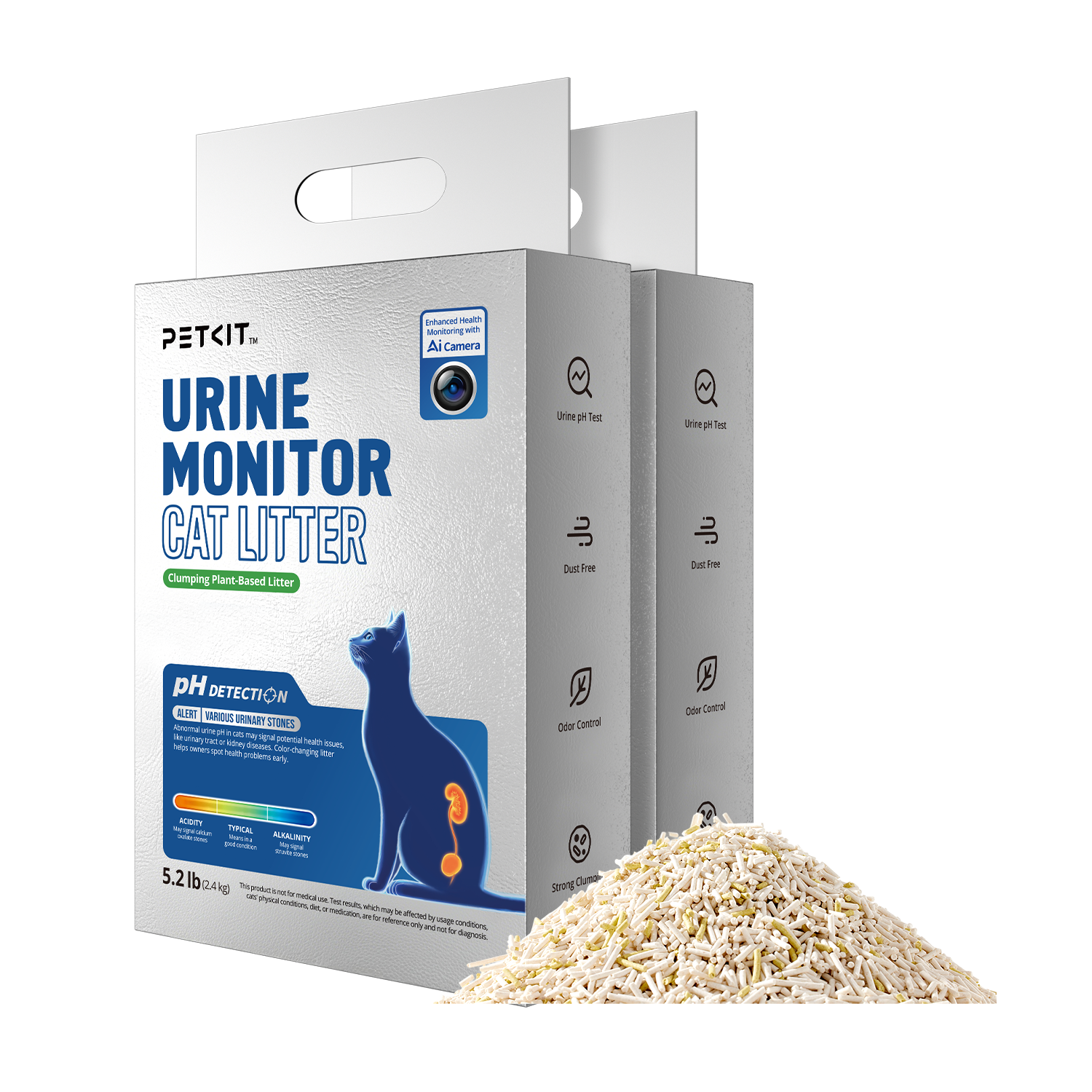 PETKIT Urine Monitor Cat Litter - 2 Bags