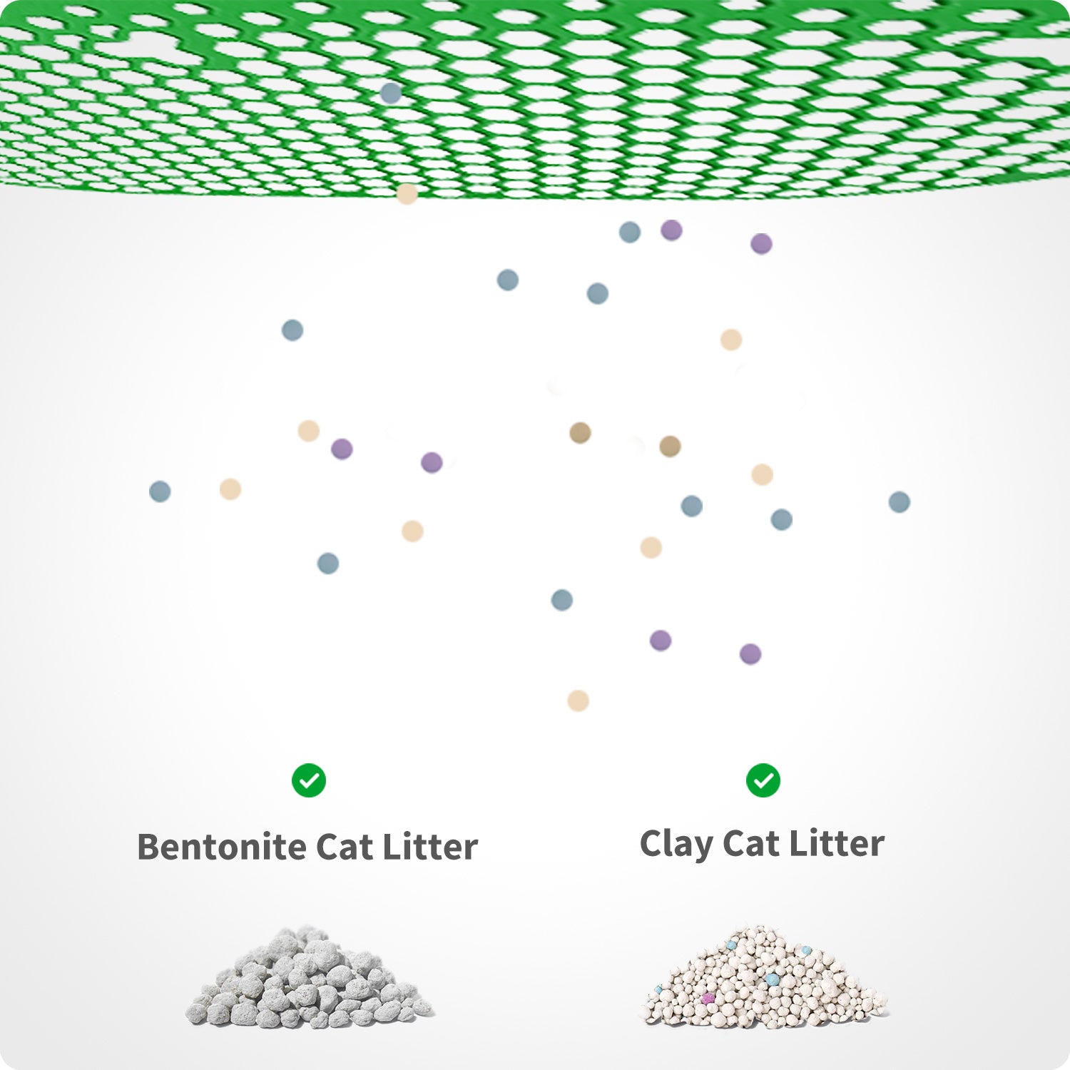 PuraMax 2 Automatic Cat Litter Box with the Honeycomb Litter Sifter, designed for finer cat litter particles and improved waste separation