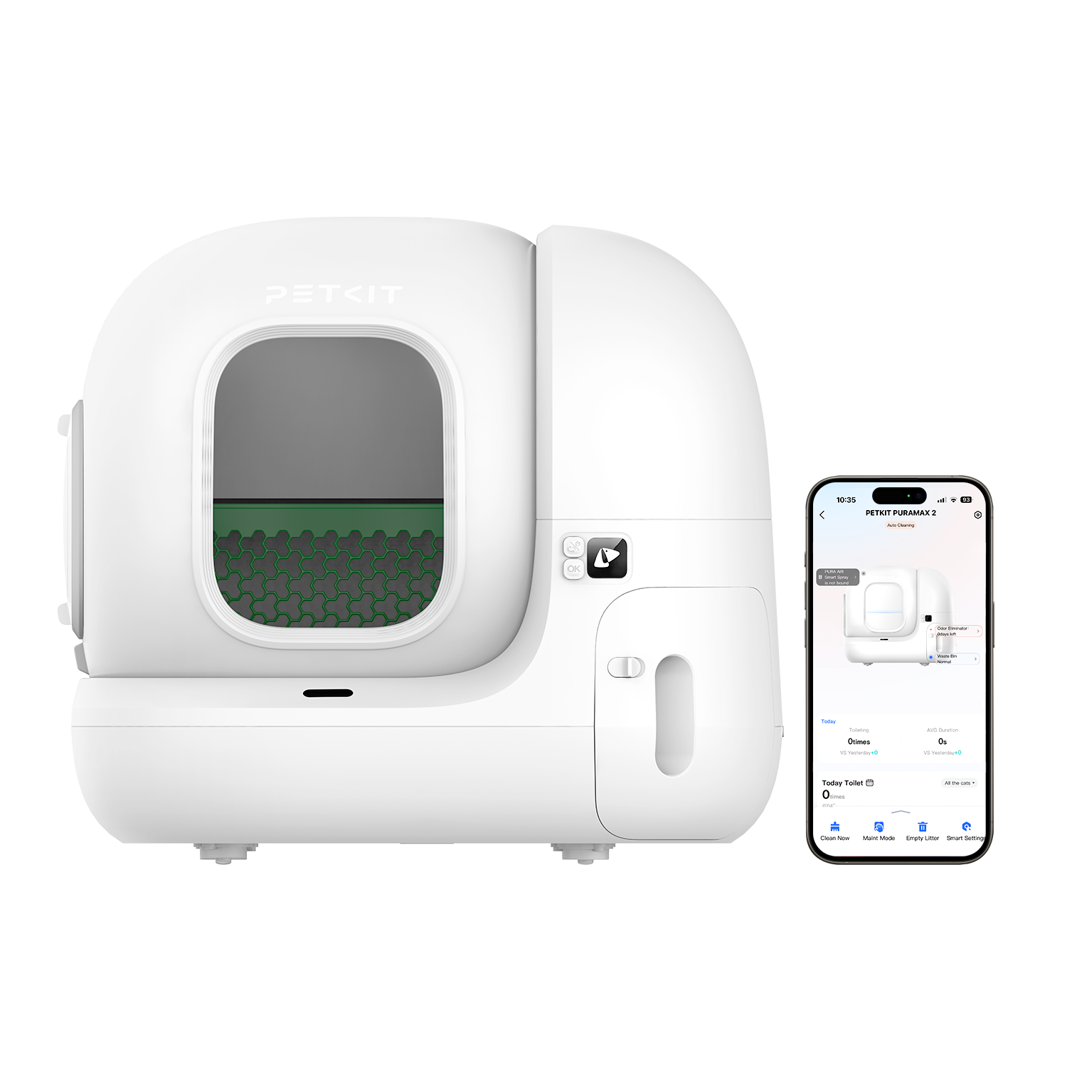 タロウ【PETKIT PURA MAX2】高級版セット PuraMax 2 Automatic Litter Box with Multi-Cat Comfort & Acceptance