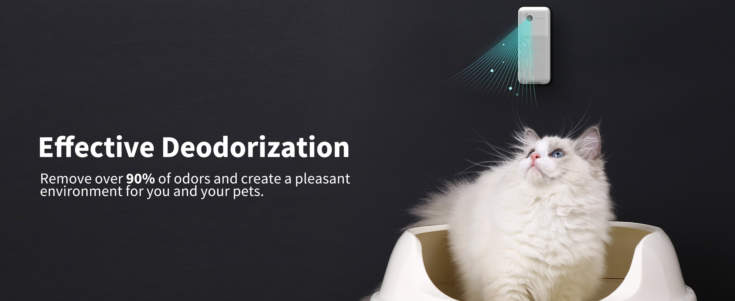 Purifying Liquid Refill in PETKIT litter boxes effectively removes odors, keeps the air fresh, and provides a comfortable environment for cats