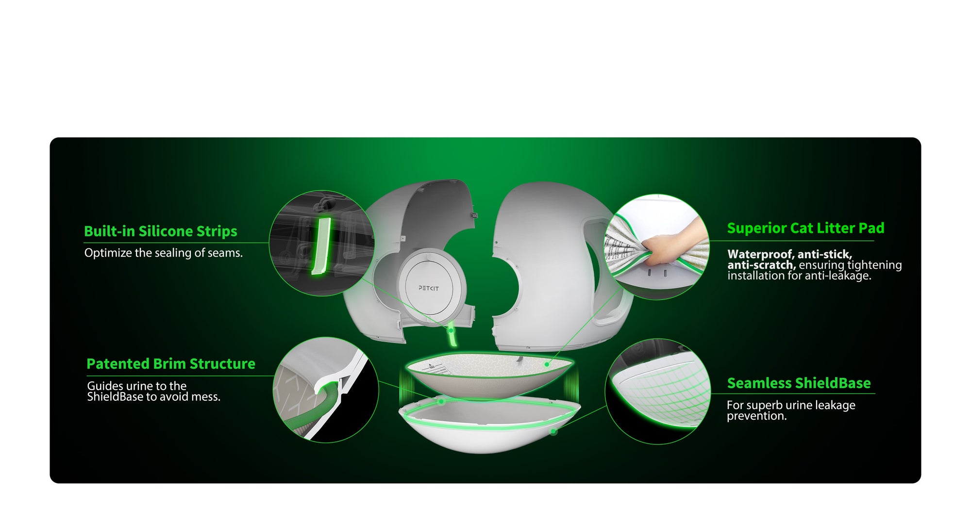 Superb Anti-leakage Cylinder

The cylinder features a patented 360° seamless ShieldBase for leakage prevention and easy maintenance.