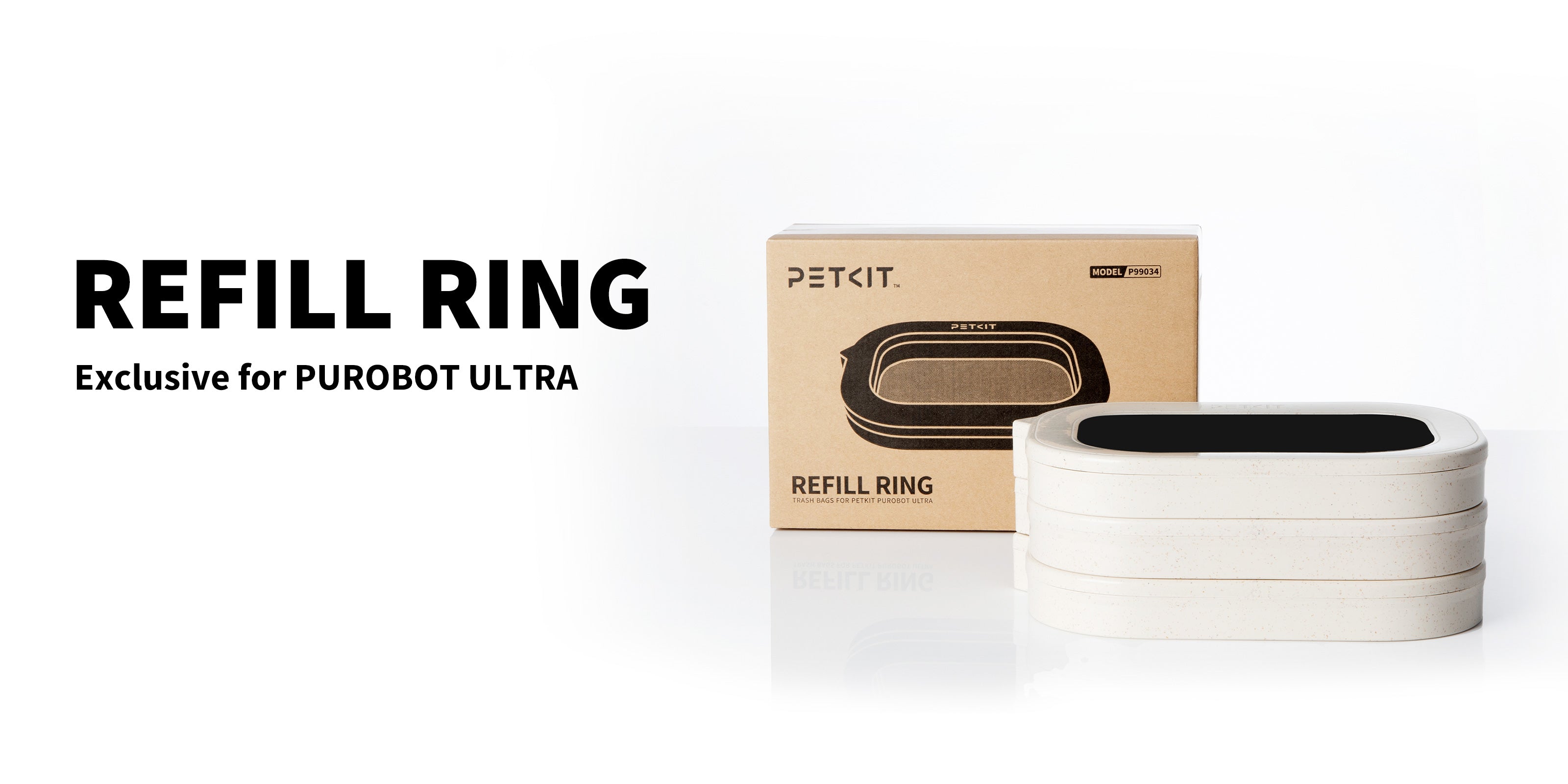 Refill Ring engineered exclusively for seamless use with Purobot Ultra Automatic Litter Box
