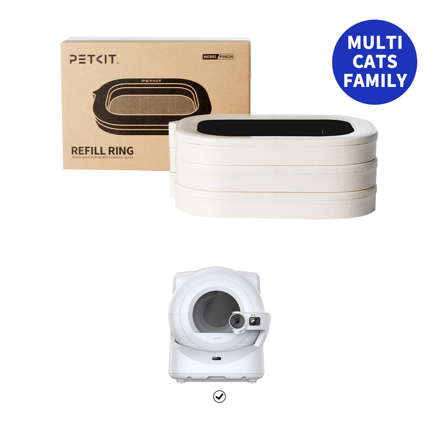 refill ring for Multi-Cat home