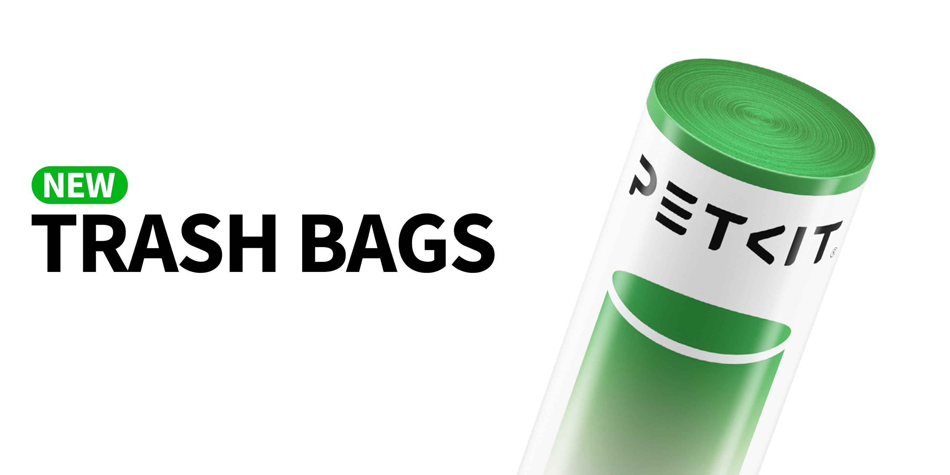 Trash bags designed for reliable and convenient waste management in PETKIT automatic litter boxes