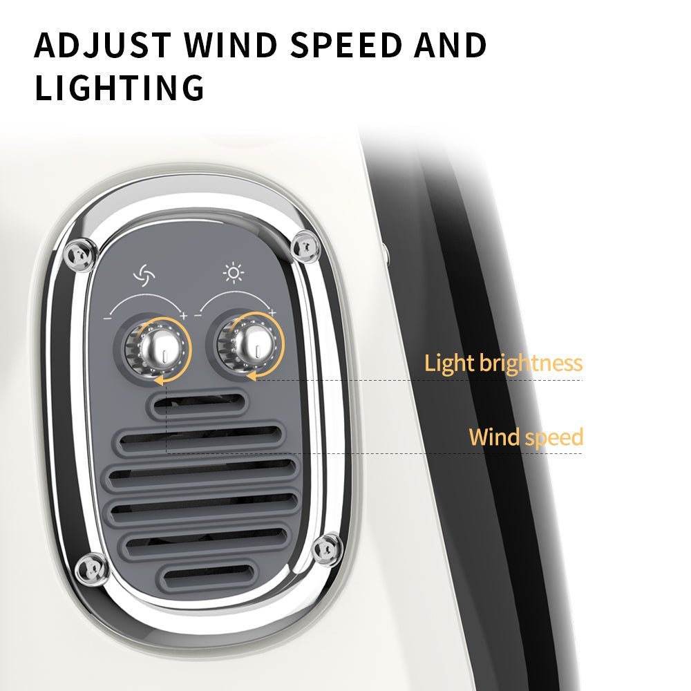 Breezy Dome 2 with wind speed and light