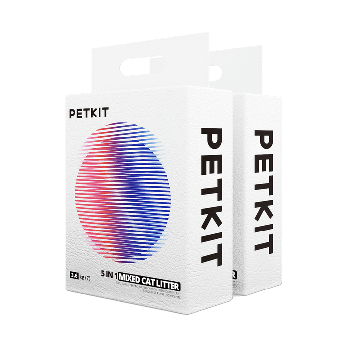 4 Bags Mixed Cat Litters Flushable Clumping odor free