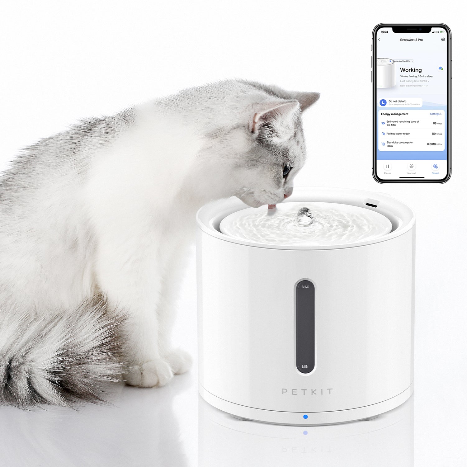 FurWaker Grooming Kit+EverSweet Fountain PETKIT