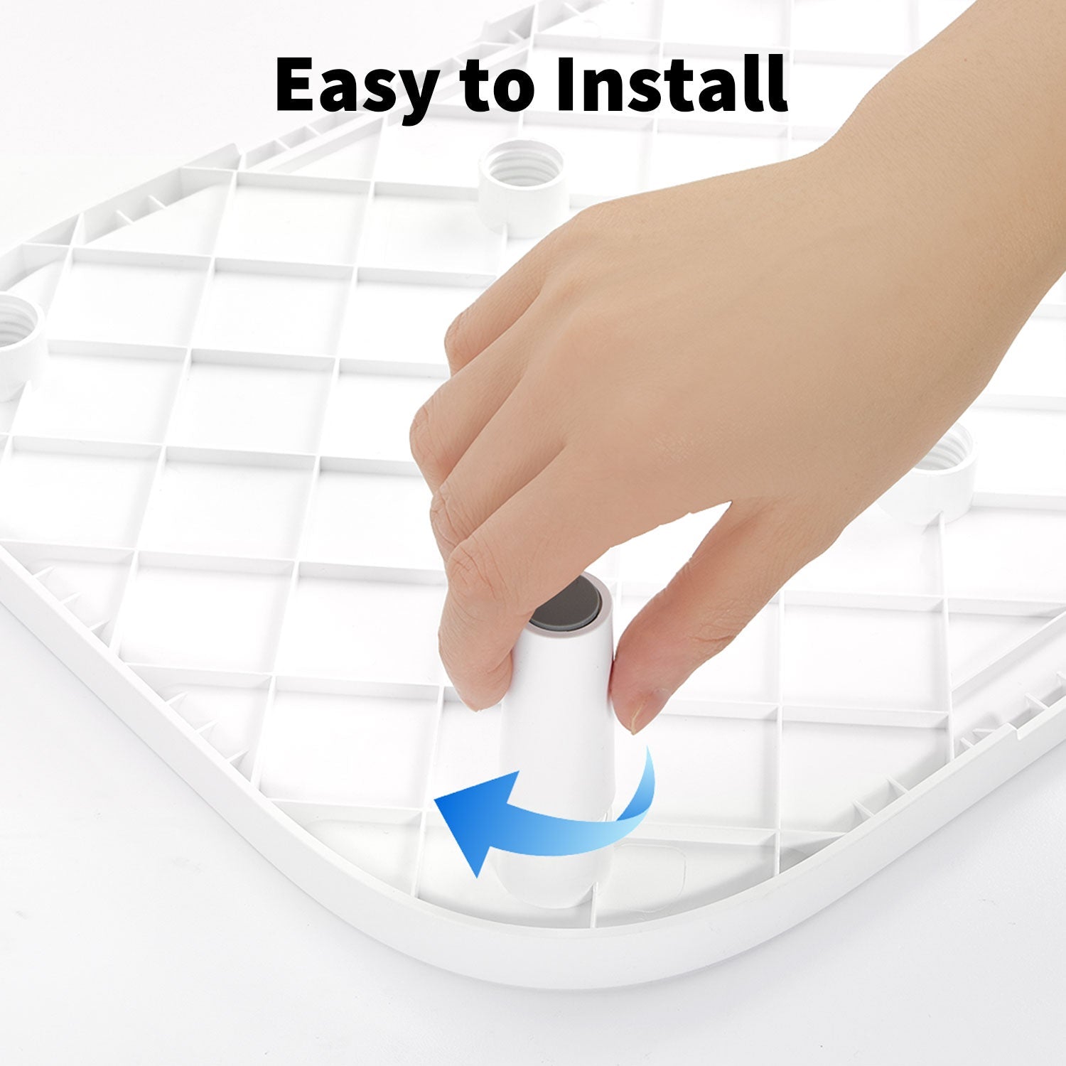 PETKIT Raised Stand with detachable legs,quick, tool-free installation by twisting four legs in place